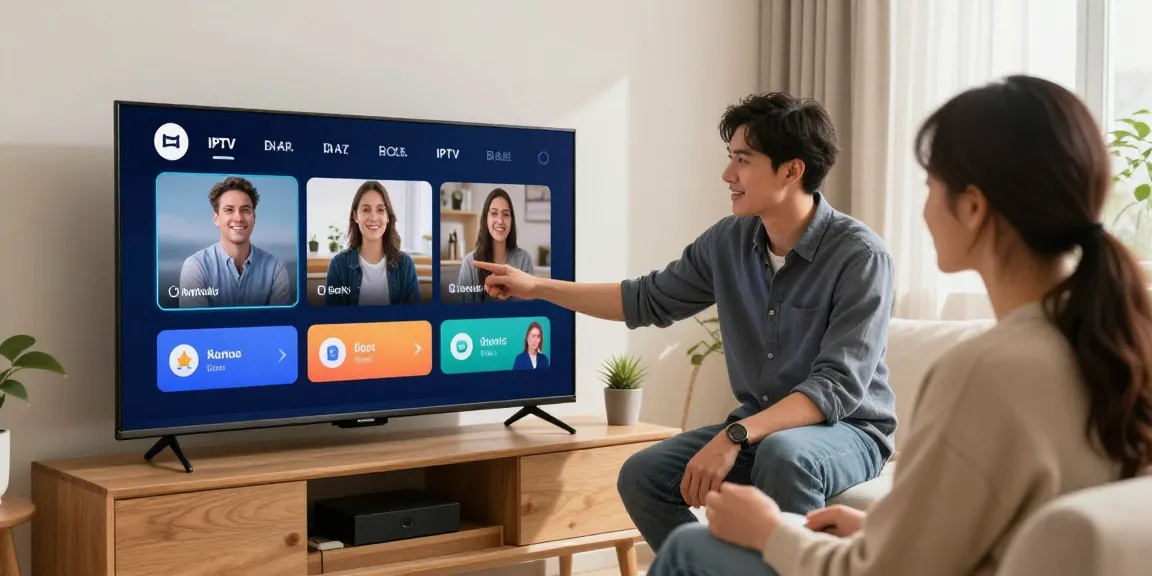 Trusted British IPTV provider assisting a local customer with home streaming setup.