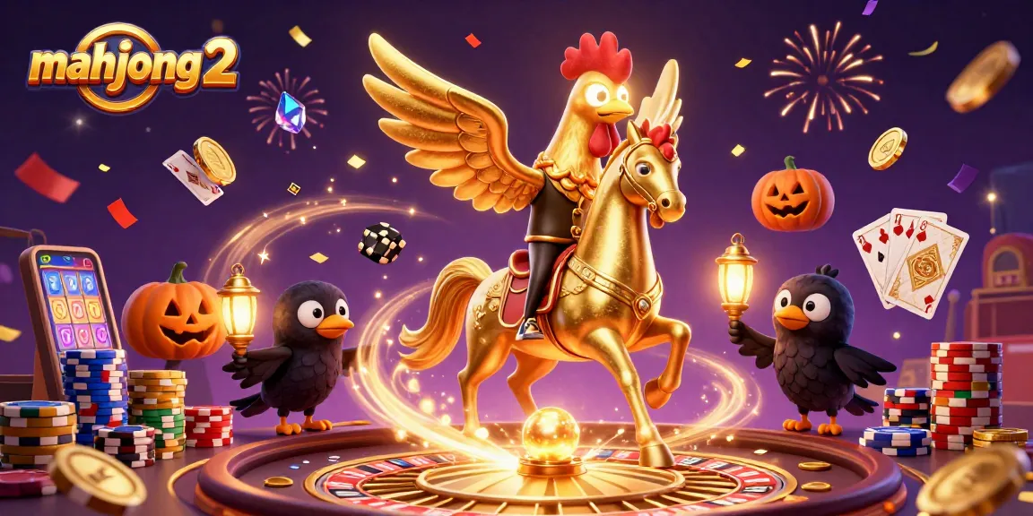 Experience the thrill of mahjong 2 with dynamic gameplay and extraordinary visuals in this unique casino illustration.